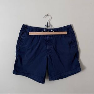 Bearbottom Stretch Short -- Large (35-37 waist) with 7" inseam in Navy